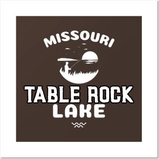 TABLE ROCK LAKE MISSOURI T-SHIRT Posters and Art